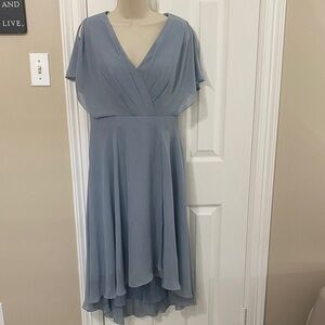 JJs House High-Low Dress in Elegant Blue